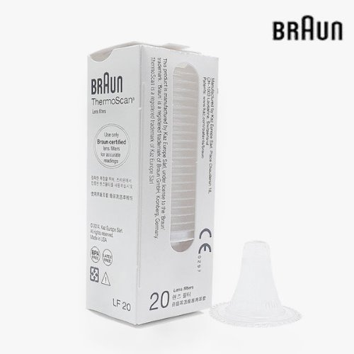 [Braun]브라운  귀체온계 정품 필터 (20개)
